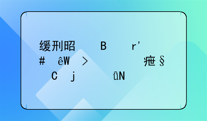 缓刑是否有案底及其对孩子的影响